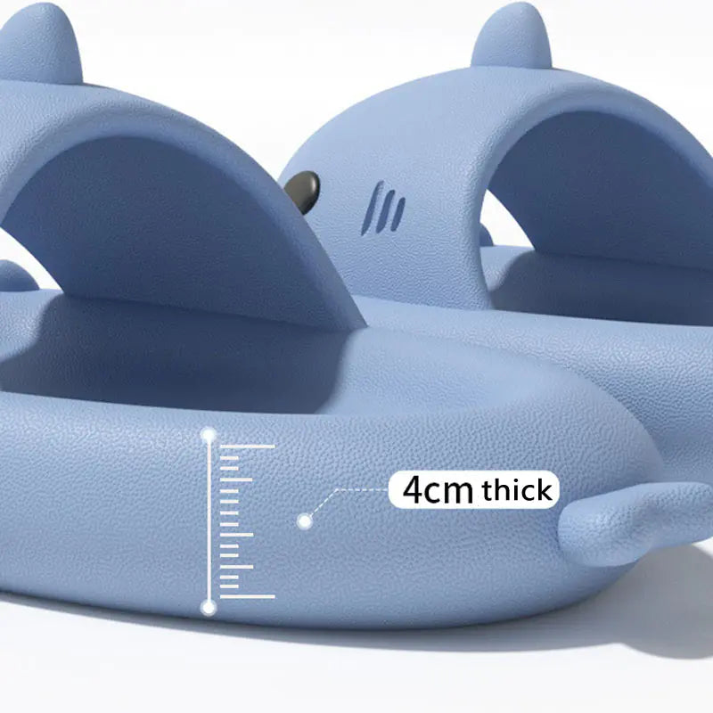 Cartoon Shark Summer Slippers for Kids
