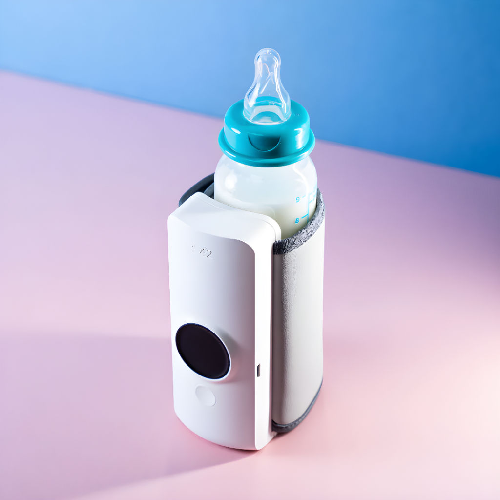 PlayCoCo™ USB Bottle Warmer – Wireless & Travel-Friendly for Moms on the Go