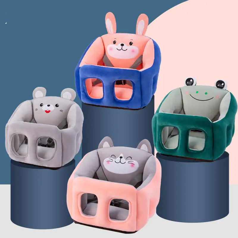 🐰 Cartoon Baby Dining Chair – Cute, Comfy & Safe!