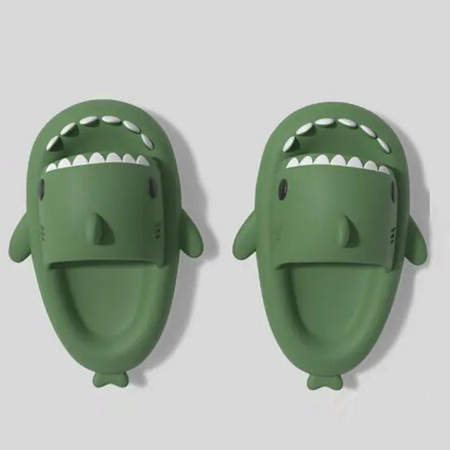 Cartoon Shark Summer Slippers for Kids