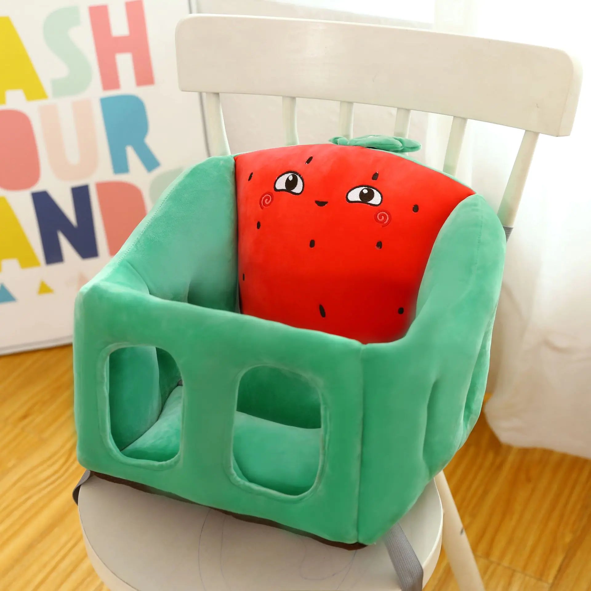 🐰 Cartoon Baby Dining Chair – Cute, Comfy & Safe!