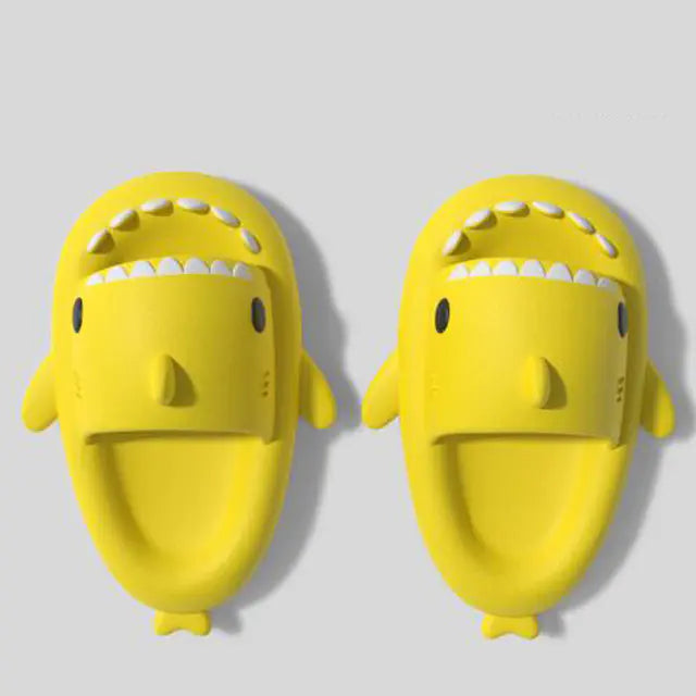 Cartoon Shark Summer Slippers for Kids