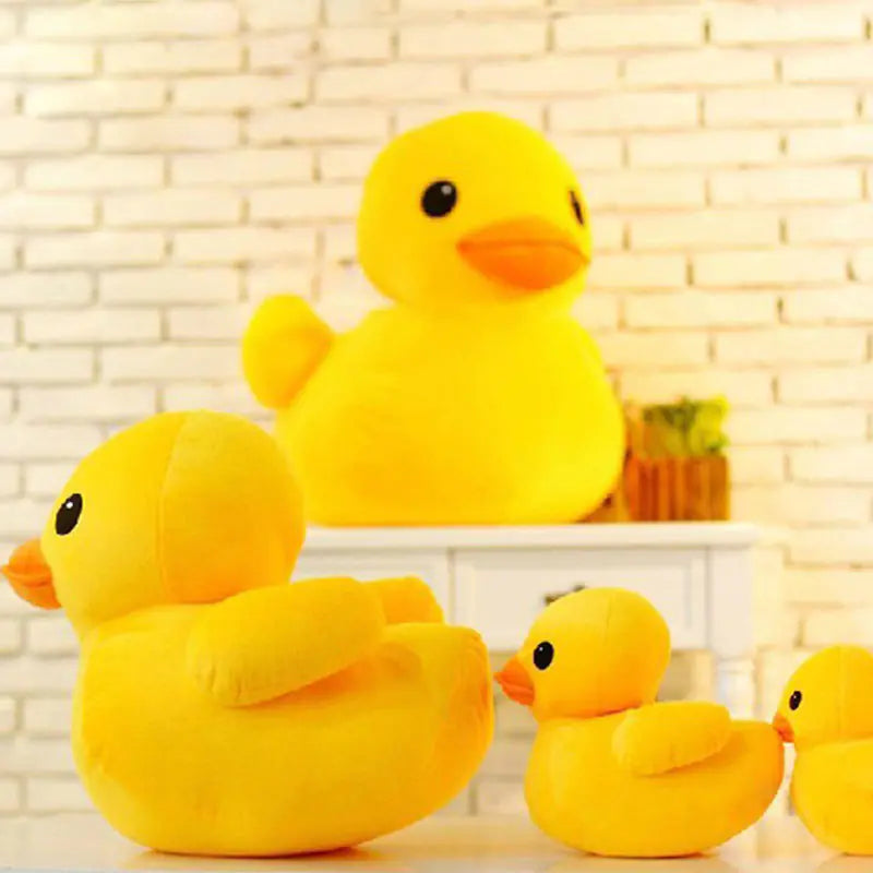 Yellow Duck Plush Toy and Pillow